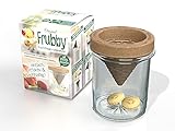 Frubby® - Die nachhaltige Fruchtfliegen-Lebendfalle - geeignet für Taufliegen Obstfliegen Essigfliegen - wiederverwendbar - spülmaschinengeeignet - 100% plastikfrei - ohne Chemie (1'er Pack)
